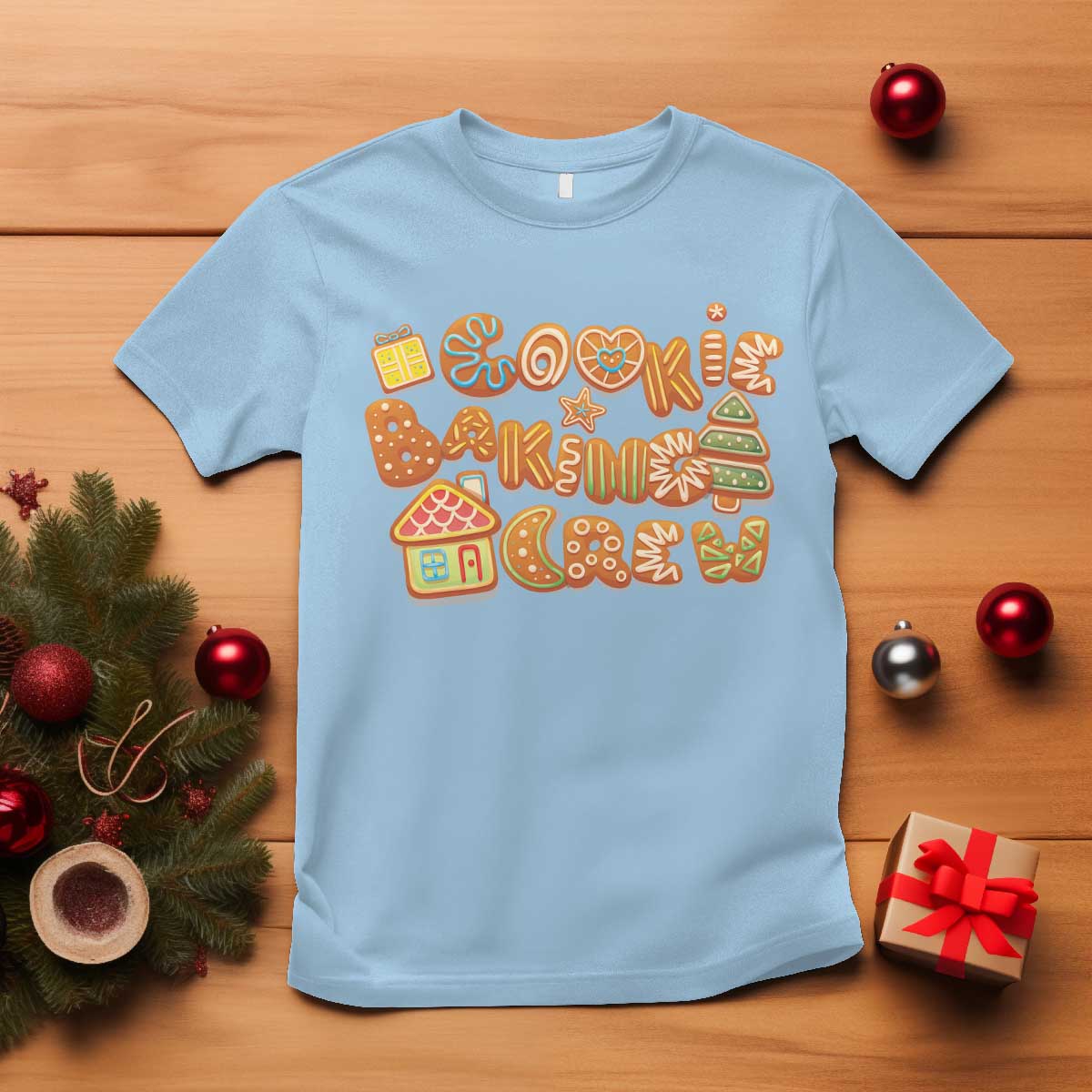 funny-christmas-baking-t-shirt-cookie-baking-crew-family-matching