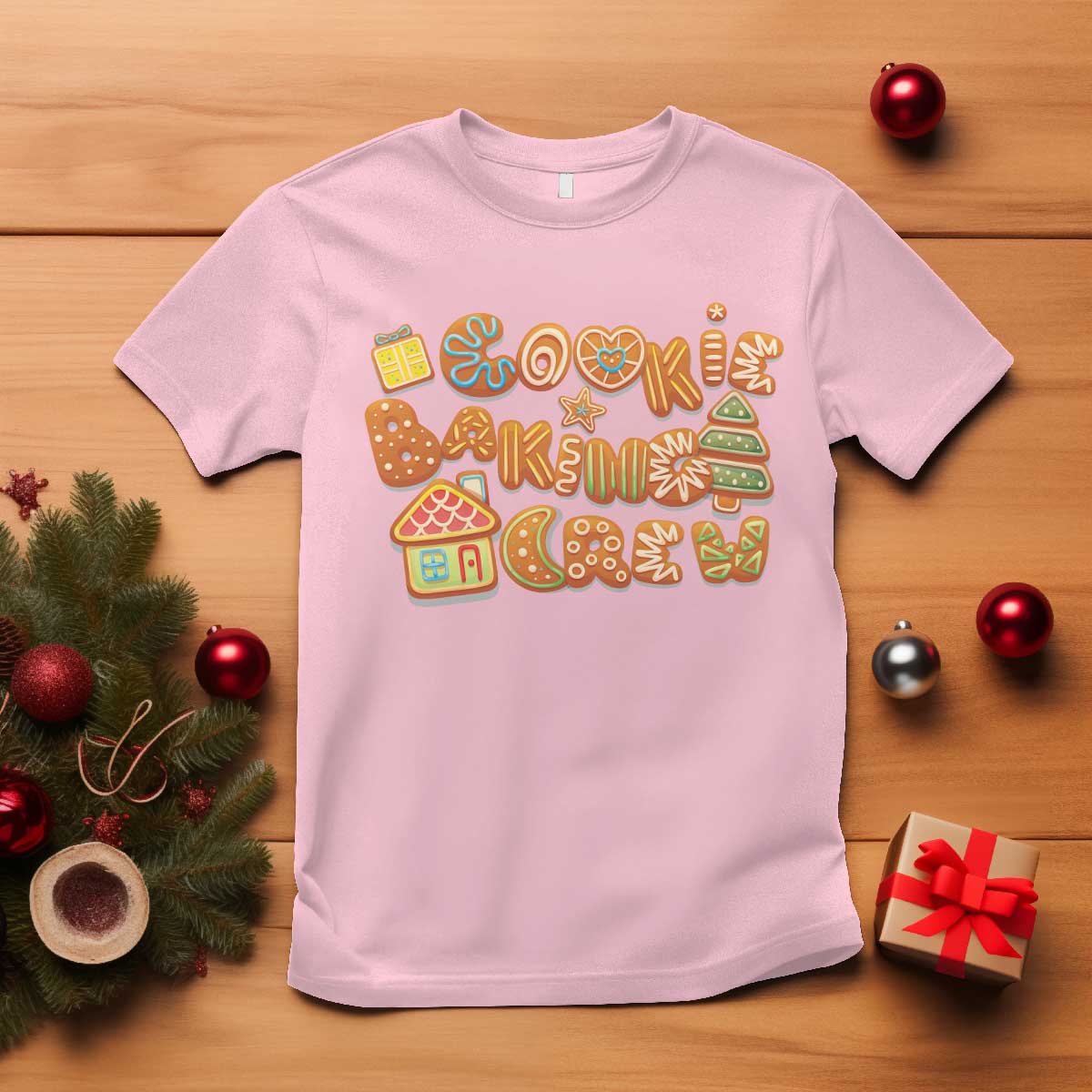 funny-christmas-baking-t-shirt-cookie-baking-crew-family-matching
