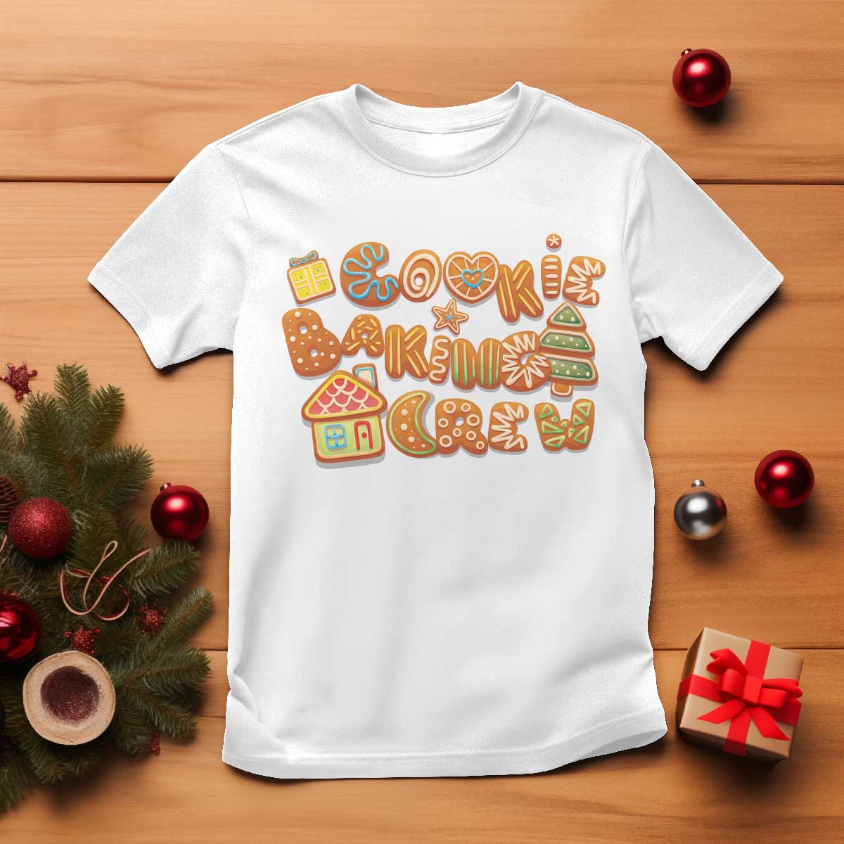 funny-christmas-baking-t-shirt-cookie-baking-crew-family-matching