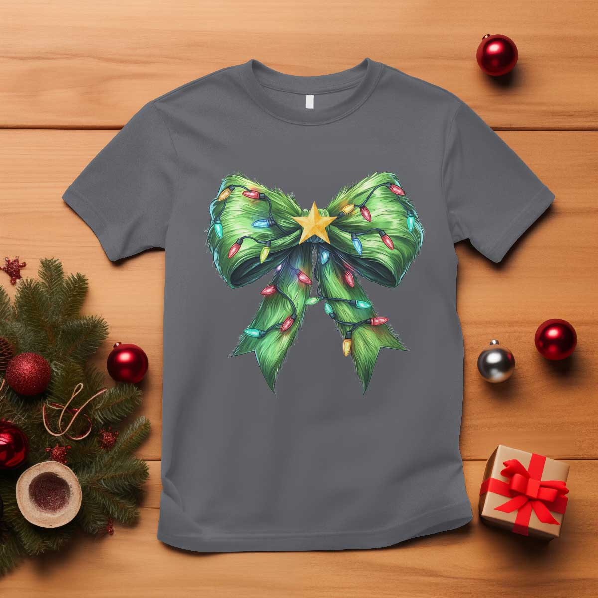 funny-christmas-coquette-t-shirt-green-xmas-tree-bow