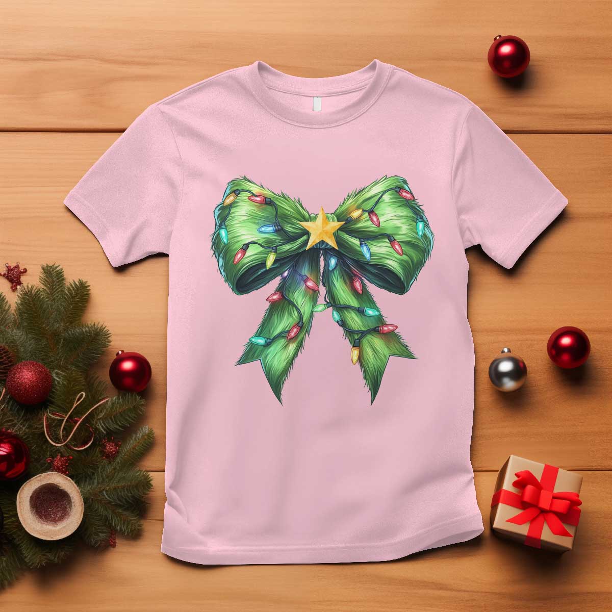 funny-christmas-coquette-t-shirt-green-xmas-tree-bow