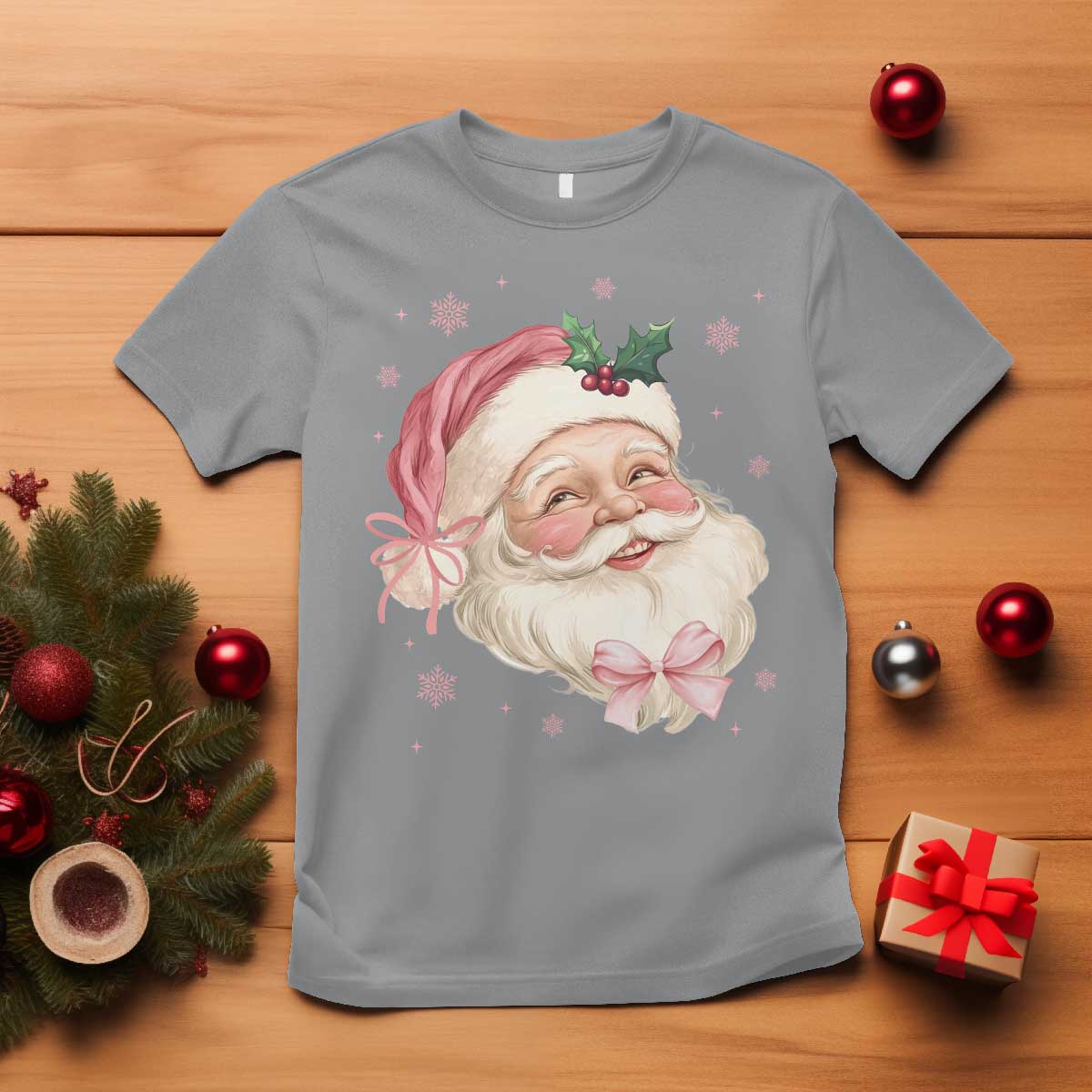 christmas-coquette-pink-santa-bow-t-shirt