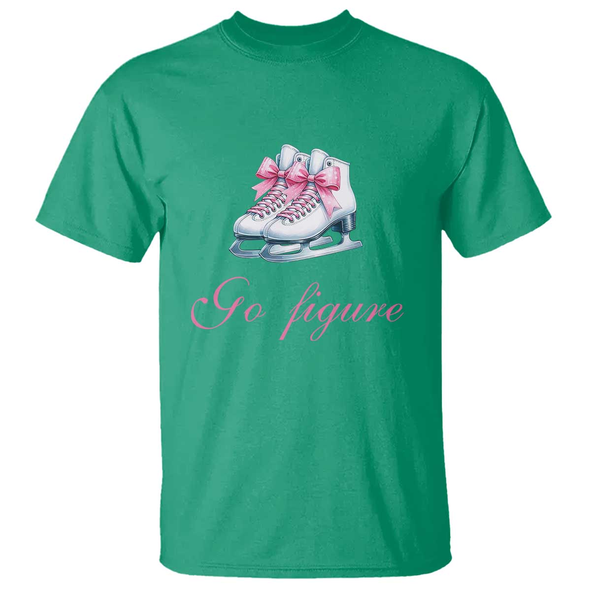 figure-skater-t-shirt-go-figure-coquette-pink-bow-ice-skating