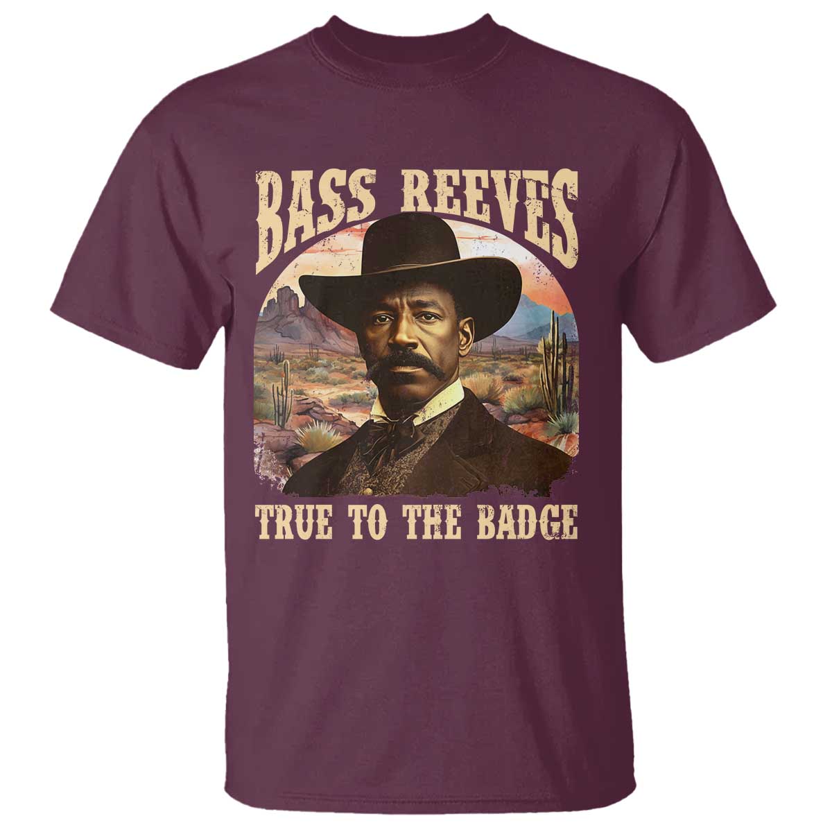 bass-reeves-true-to-the-badge-t-shirt-african-american-cowboy-marshal-black-history-month