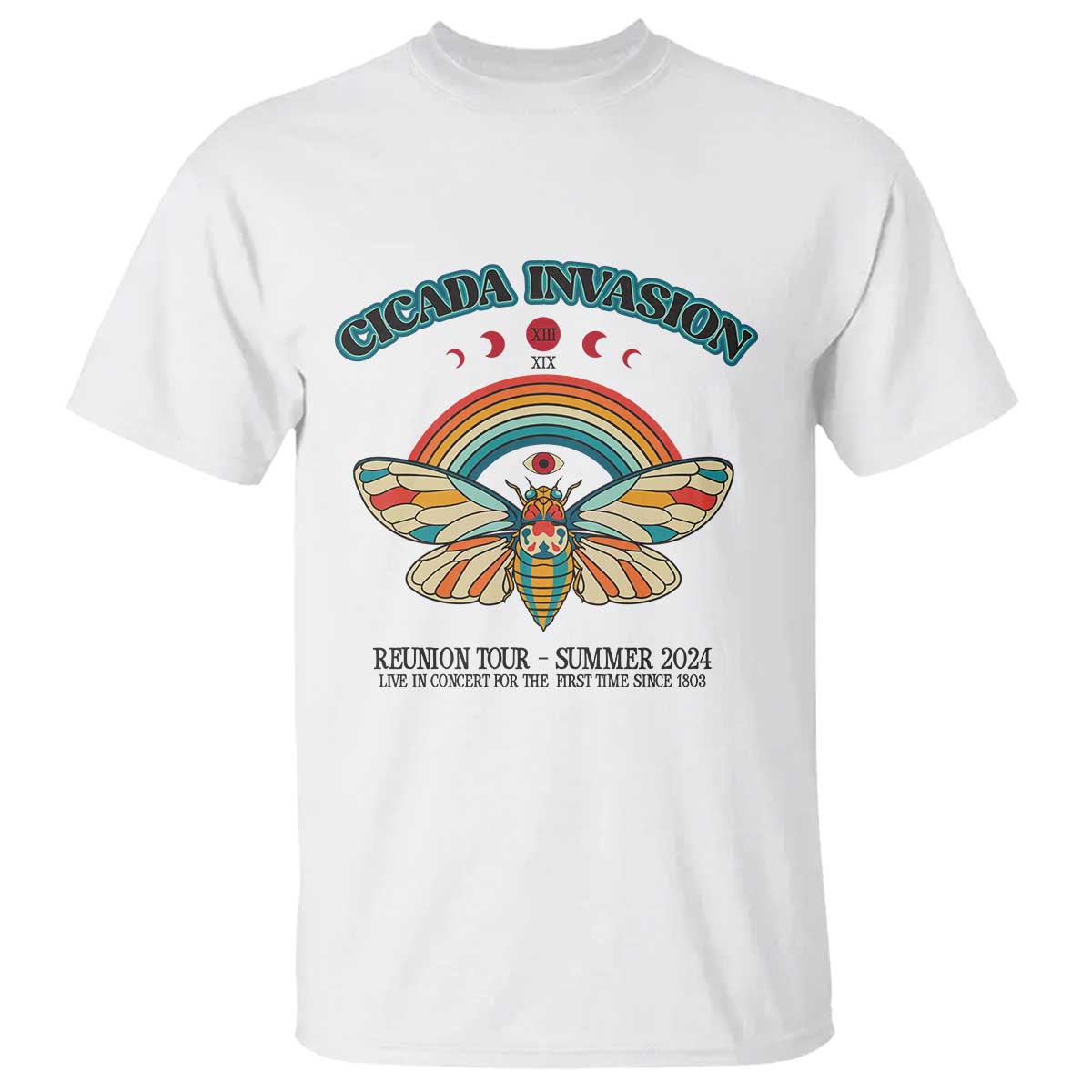 cicada-invasion-reunion-tour-summer-2024-t-shirt-vintage-broods-xix-xiii-boho-style
