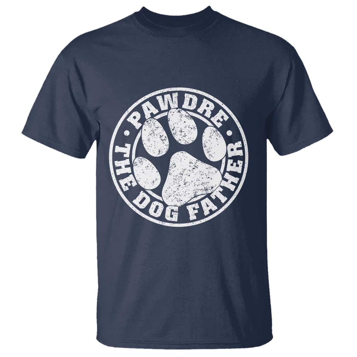 funny-pawdre-the-dog-father-t-shirt-fur-dad-fathers-day-distressed-paw-prints