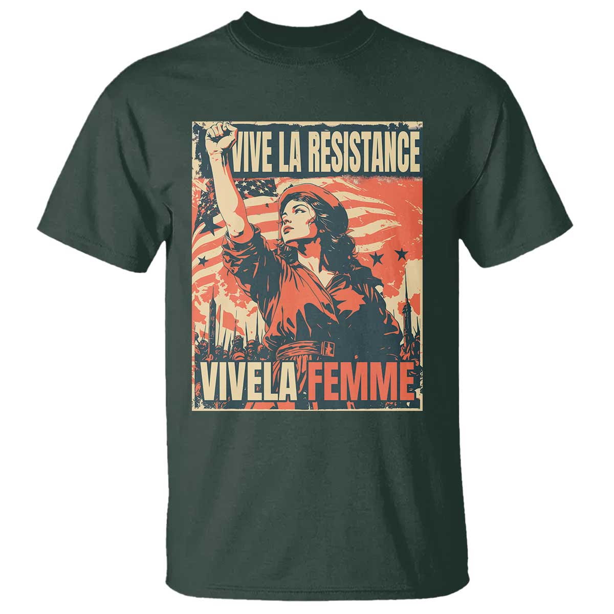 vive-la-resistance-vivela-femme-t-shirt-feminist-womens-right-political-sattire