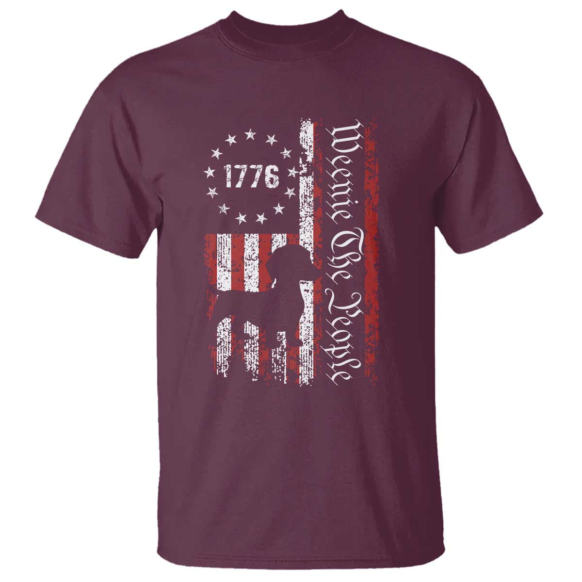 funny-4th-of-july-dachshund-lover-t-shirt-weenie-the-people-american-flag