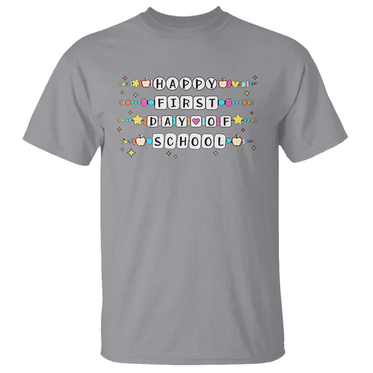 happy-first-day-of-school-t-shirt-student-teacher-bracelet-retro-groove
