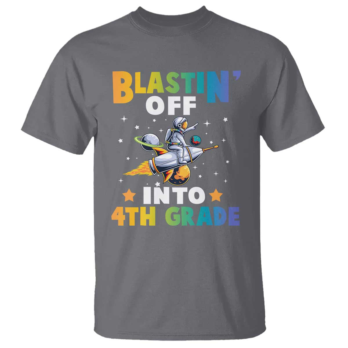 funny-back-to-school-space-t-shirt-blastin-off-into-4th-grade-astronaut-rocket