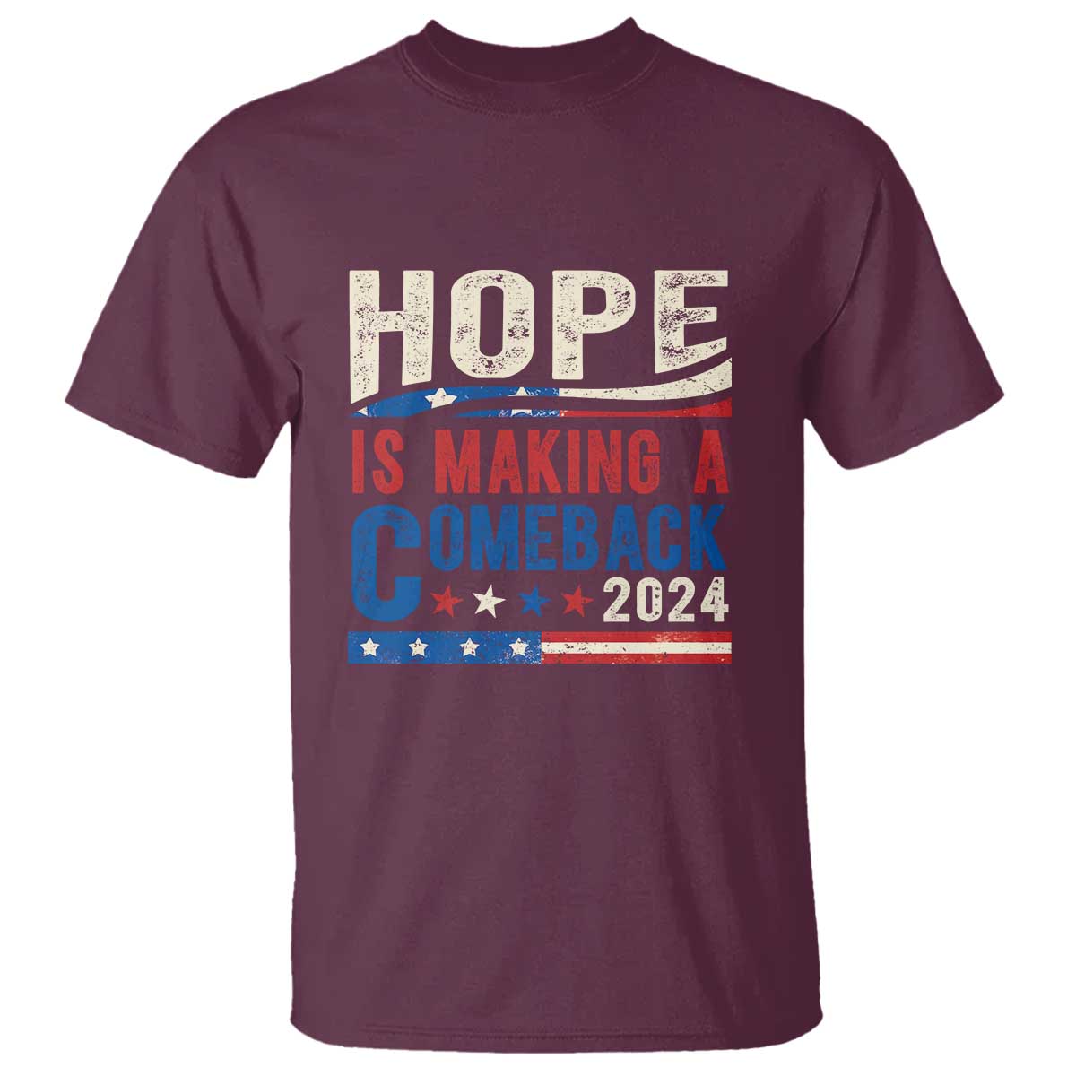 harris-walz-supporter-t-shirt-hope-is-making-a-comeback-2024-american-flag-star