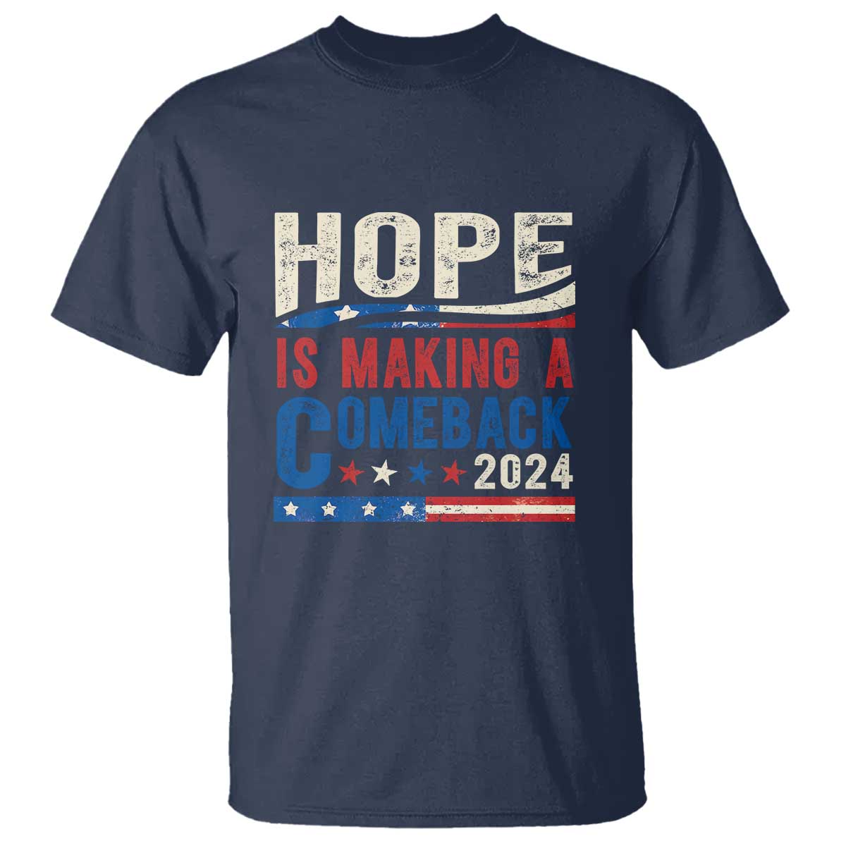 harris-walz-supporter-t-shirt-hope-is-making-a-comeback-2024-american-flag-star