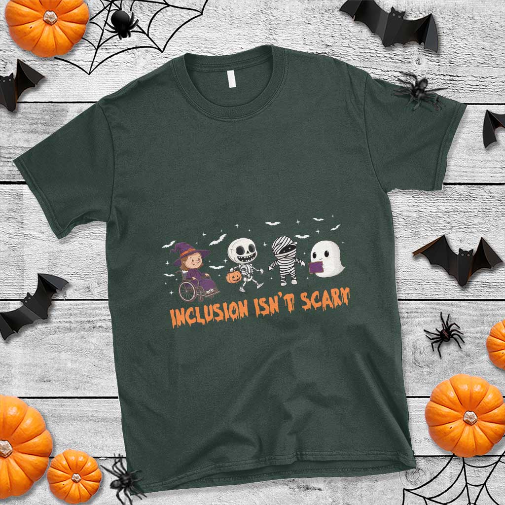 halloween-teacher-t-shirt-inclusion-isnt-scary-cute-skeleton-ghost-witch