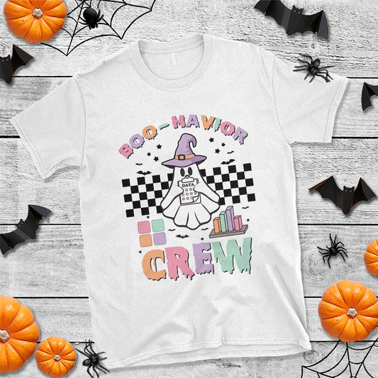 funny-halloween-behavior-analyst-t-shirt-boo-havior-retro-ghost-witch-aba-rbt