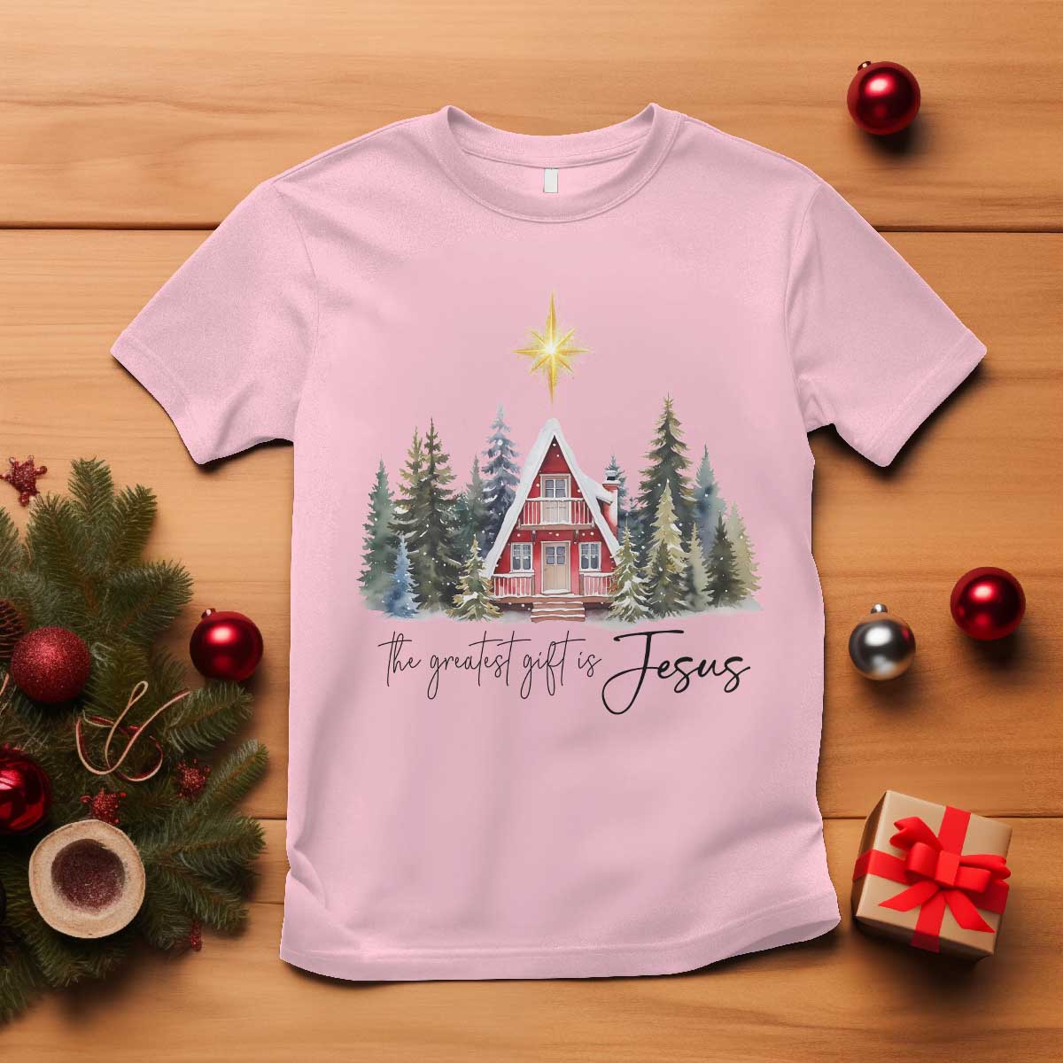 christian-christmas-t-shirt-the-greatest-gift-is-jesus-star-of-bethlehem