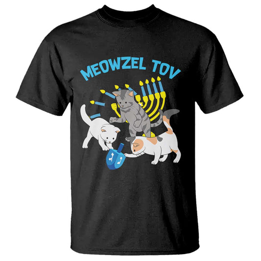 funny-hanukkah-cats-t-shirt-meowzel-tov-dreidels-menorah-chanukah-jewish-festival