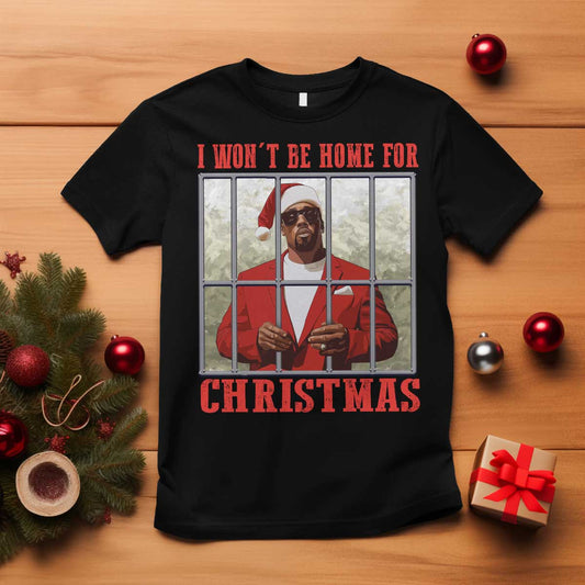 funny-santa-diddy-christmas-t-shirt-i-wont-be-home-for-xmas