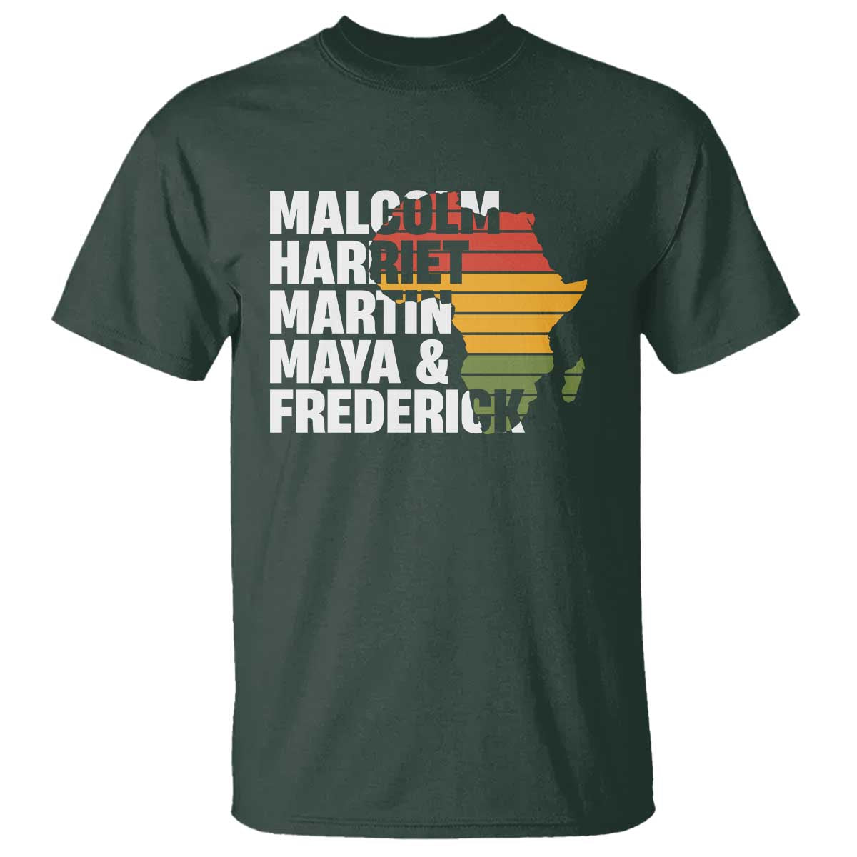black-history-leaders-t-shirt-malcolm-harriet-martin-maya-frederick-africa-map