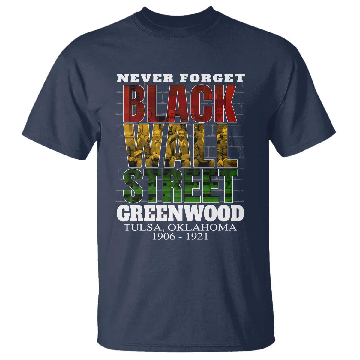 never-forget-black-wall-street-t-shirt-tulsa-oklahoma-black-history-month