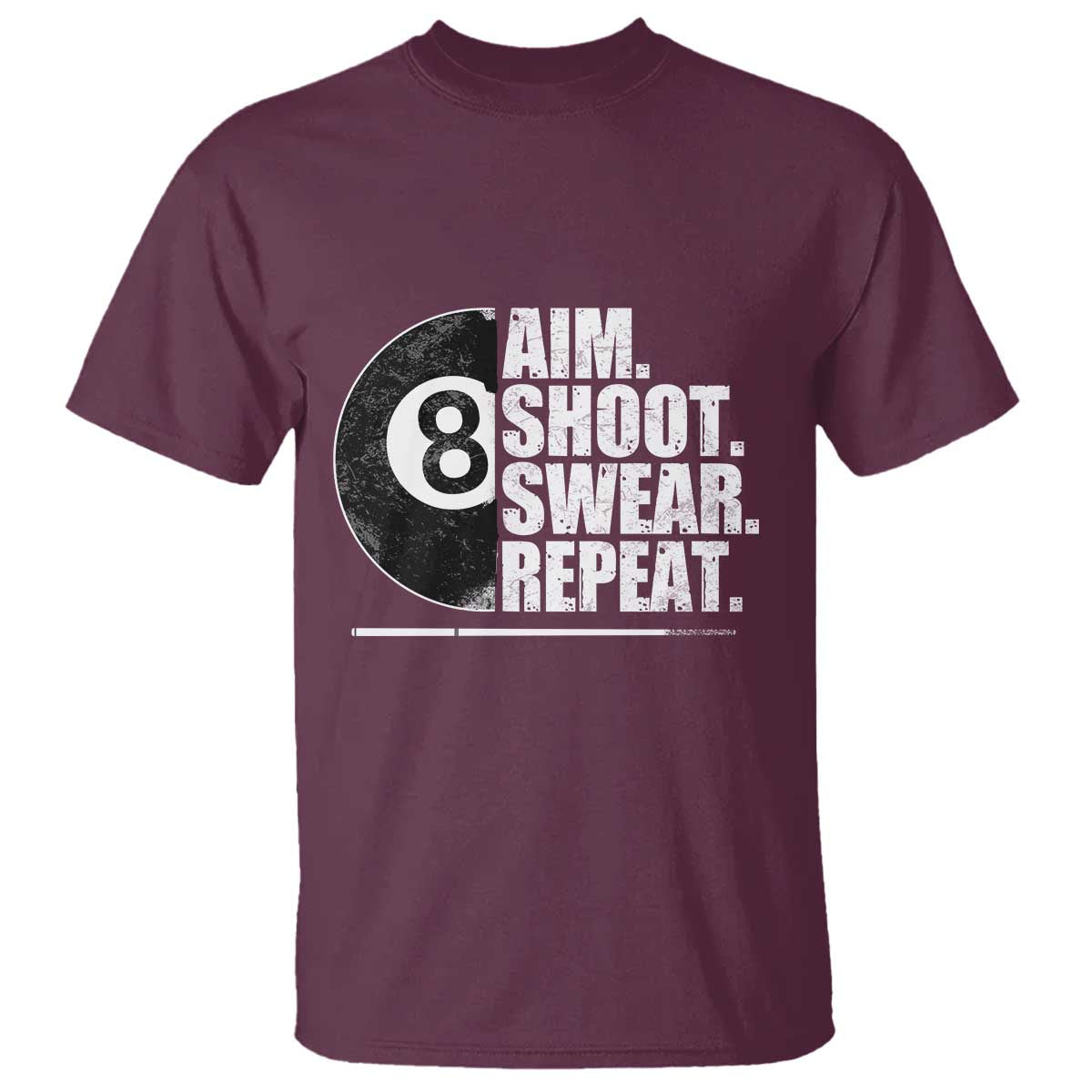 billards-lover-t-shirt-aim-shoot-swear-repeat-funny-pool-balls-cue