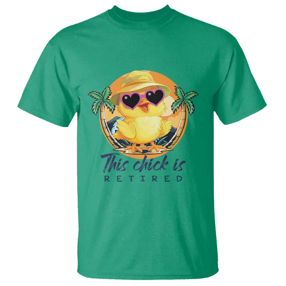 this-chick-is-retired-t-shirt-retirement-tropical-beach