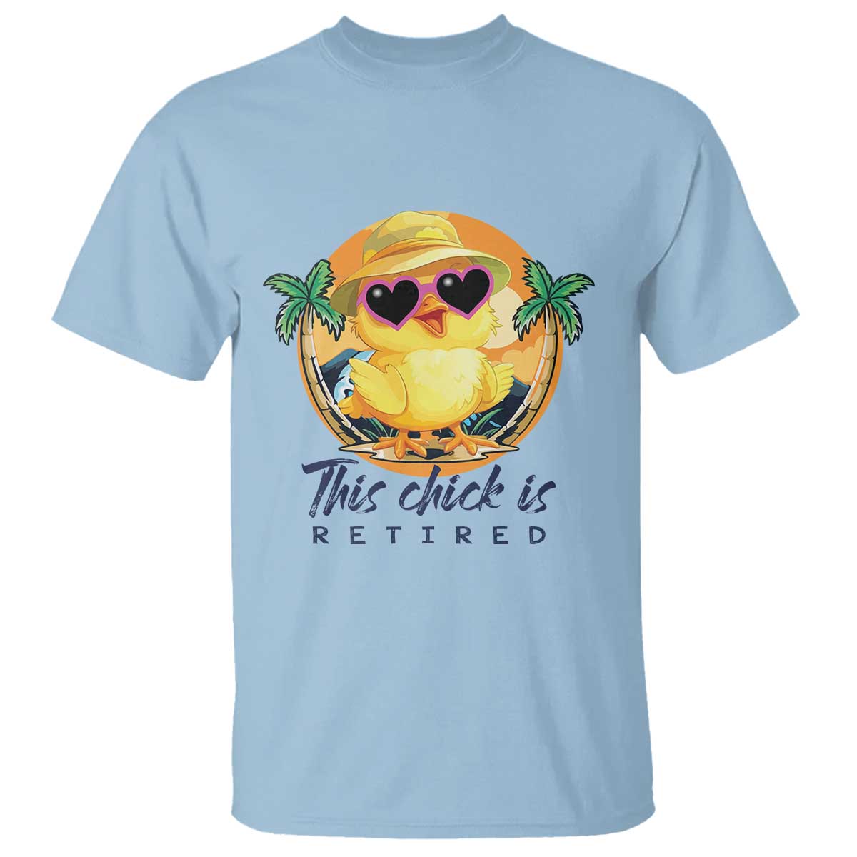 this-chick-is-retired-t-shirt-retirement-tropical-beach