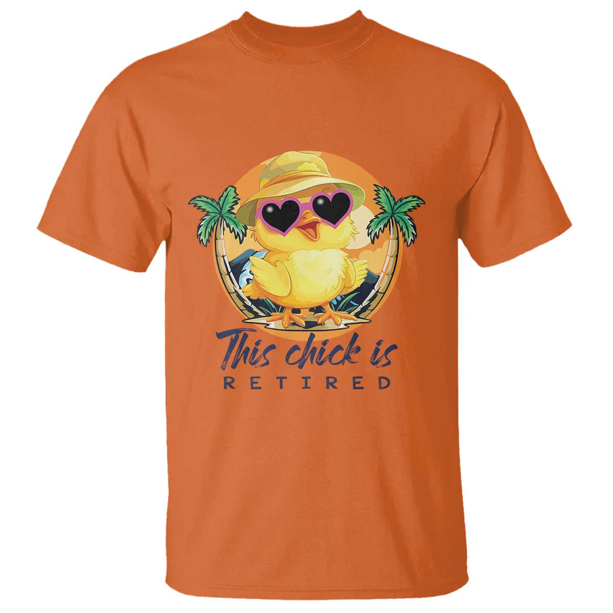 this-chick-is-retired-t-shirt-retirement-tropical-beach