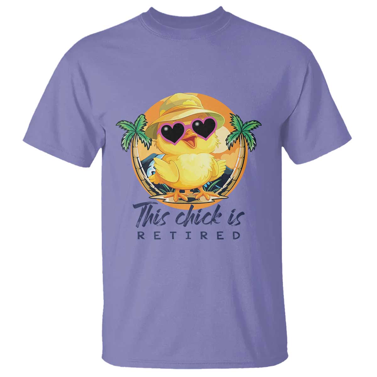 this-chick-is-retired-t-shirt-retirement-tropical-beach