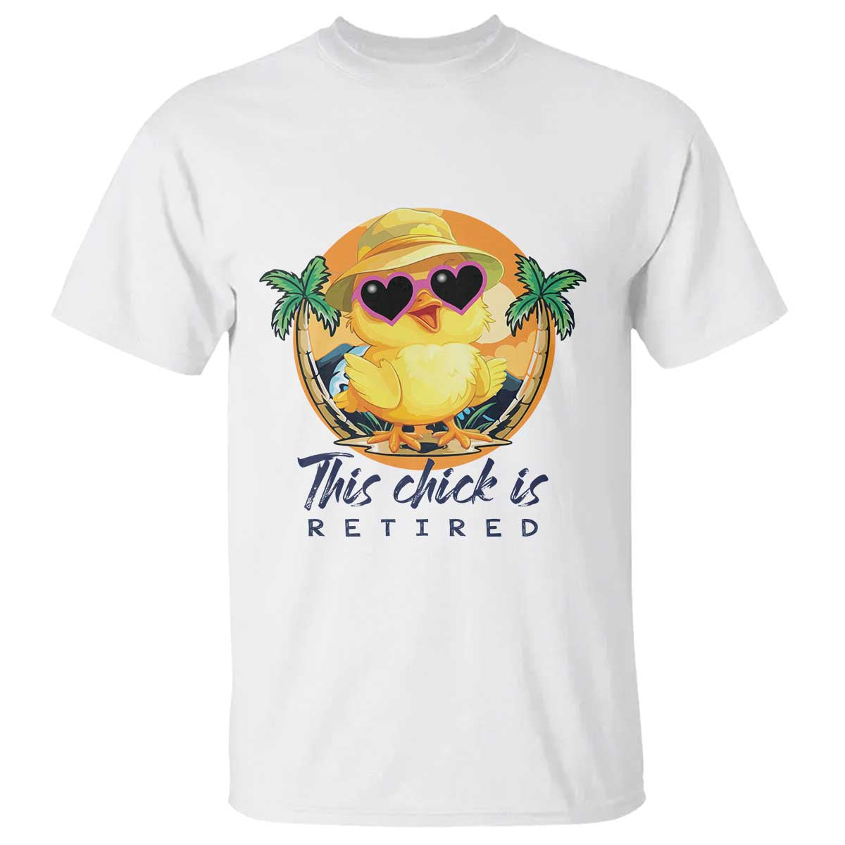this-chick-is-retired-t-shirt-retirement-tropical-beach