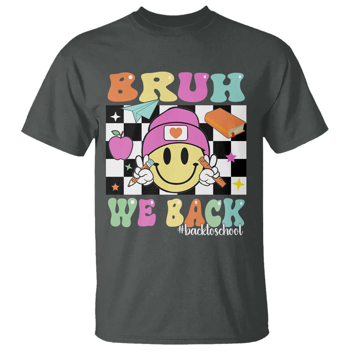 bruh-we-back-t-shirt-back-to-school-retro-groovy-smiley-face