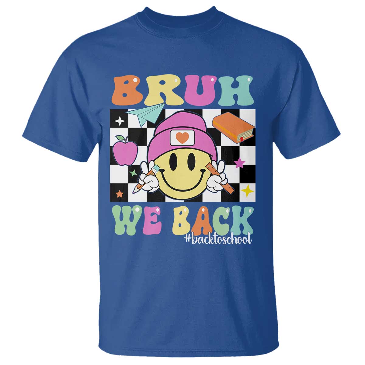 bruh-we-back-t-shirt-back-to-school-retro-groovy-smiley-face