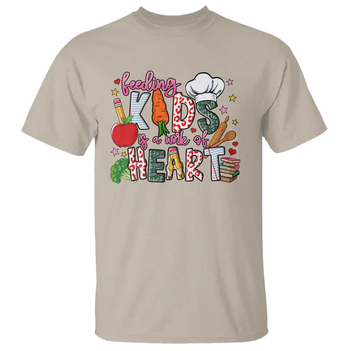 lunch-lady-t-shirt-feeding-kids-is-a-work-of-heart