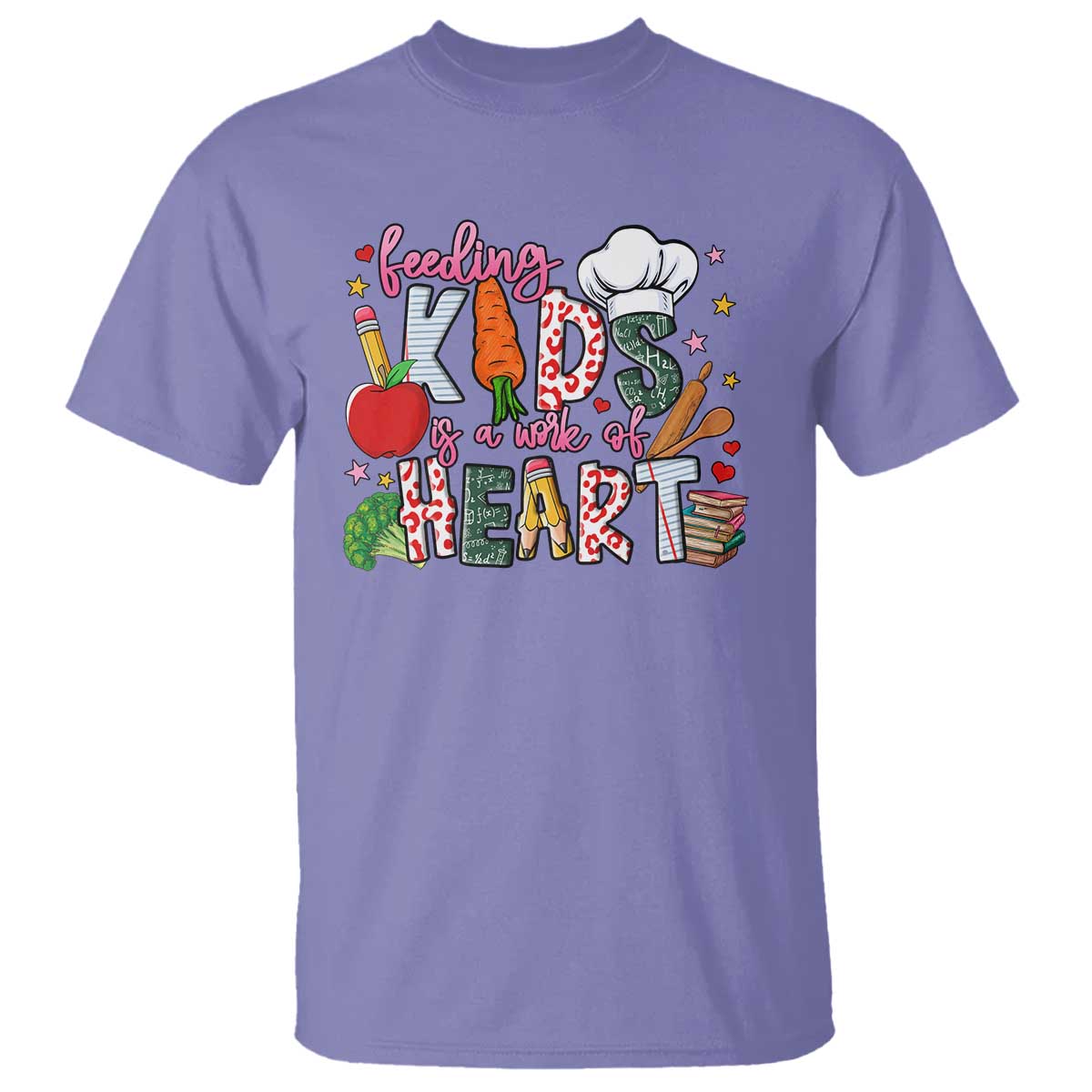 lunch-lady-t-shirt-feeding-kids-is-a-work-of-heart