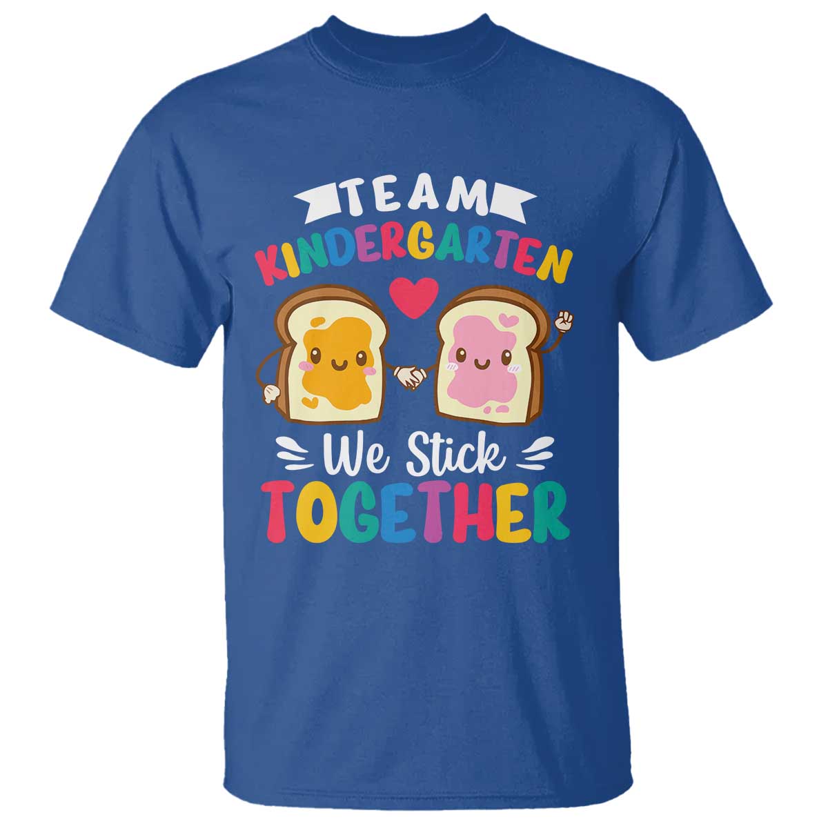 back-to-school-t-shirt-team-kindergarten-we-stick-together-bread-jam