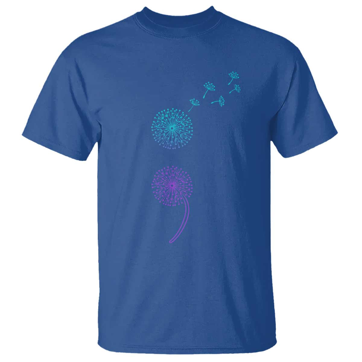 Semicolon Suicide Prevention Support Dandelion Graphic T Shirt