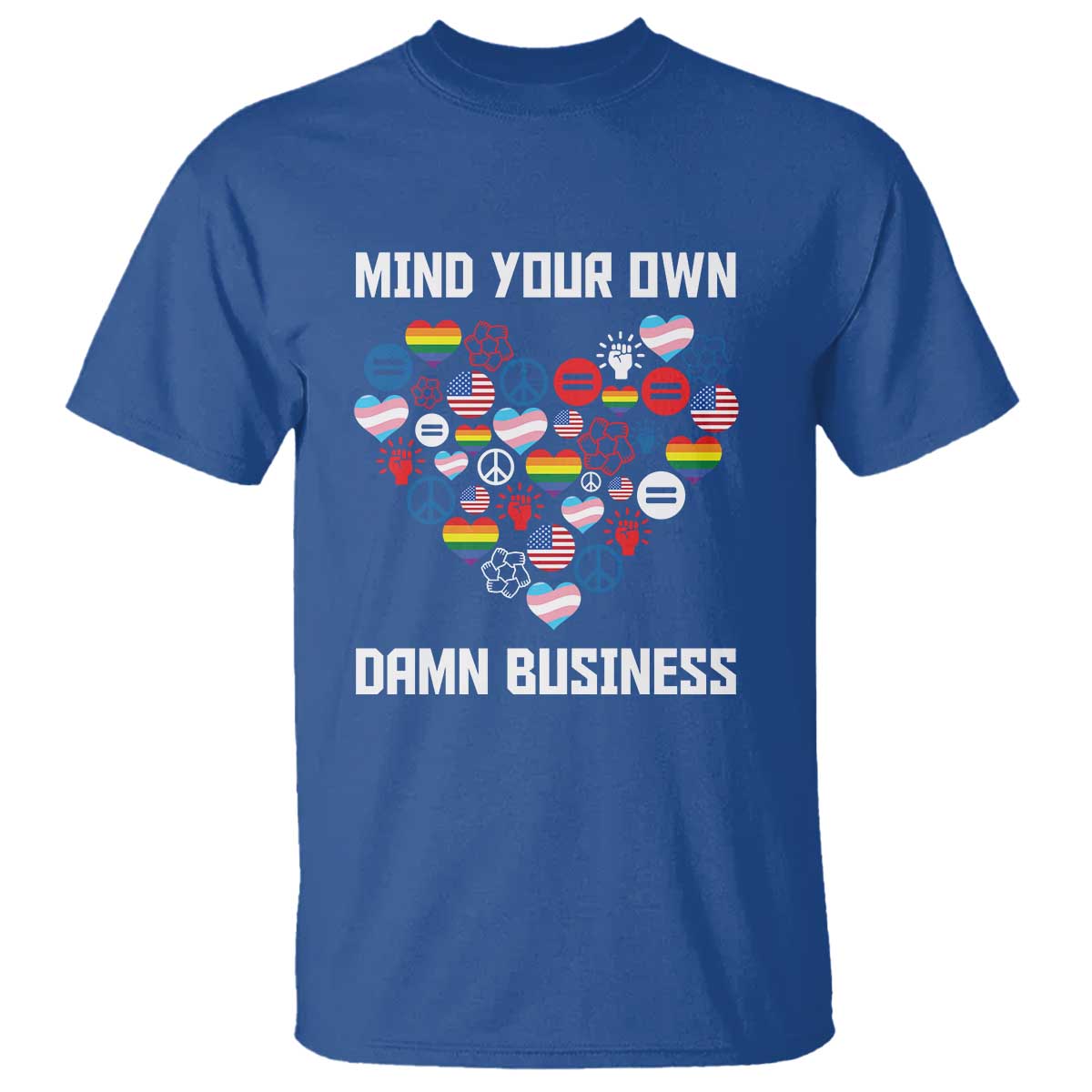 harris-walz-2024-t-shirt-mind-your-own-damn-business-unity-lgbt-american-flag
