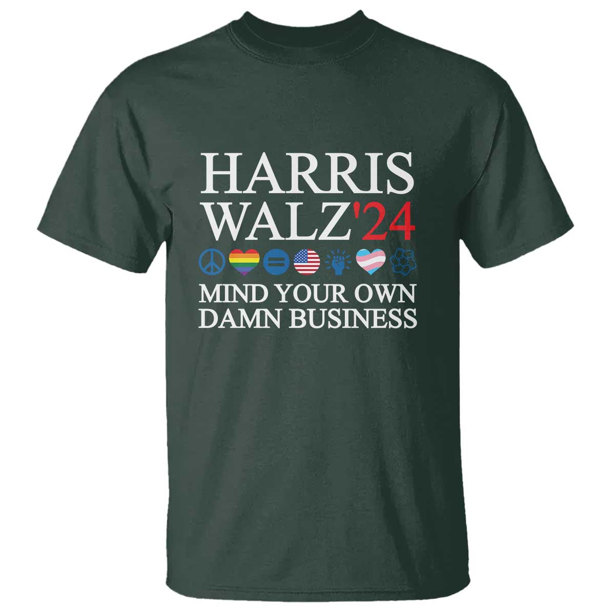 harris-walz24-t-shirt-mind-your-own-damn-business-american-lgbt-flag-unity-heart