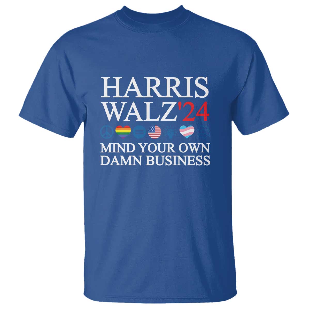 harris-walz24-t-shirt-mind-your-own-damn-business-american-lgbt-flag-unity-heart