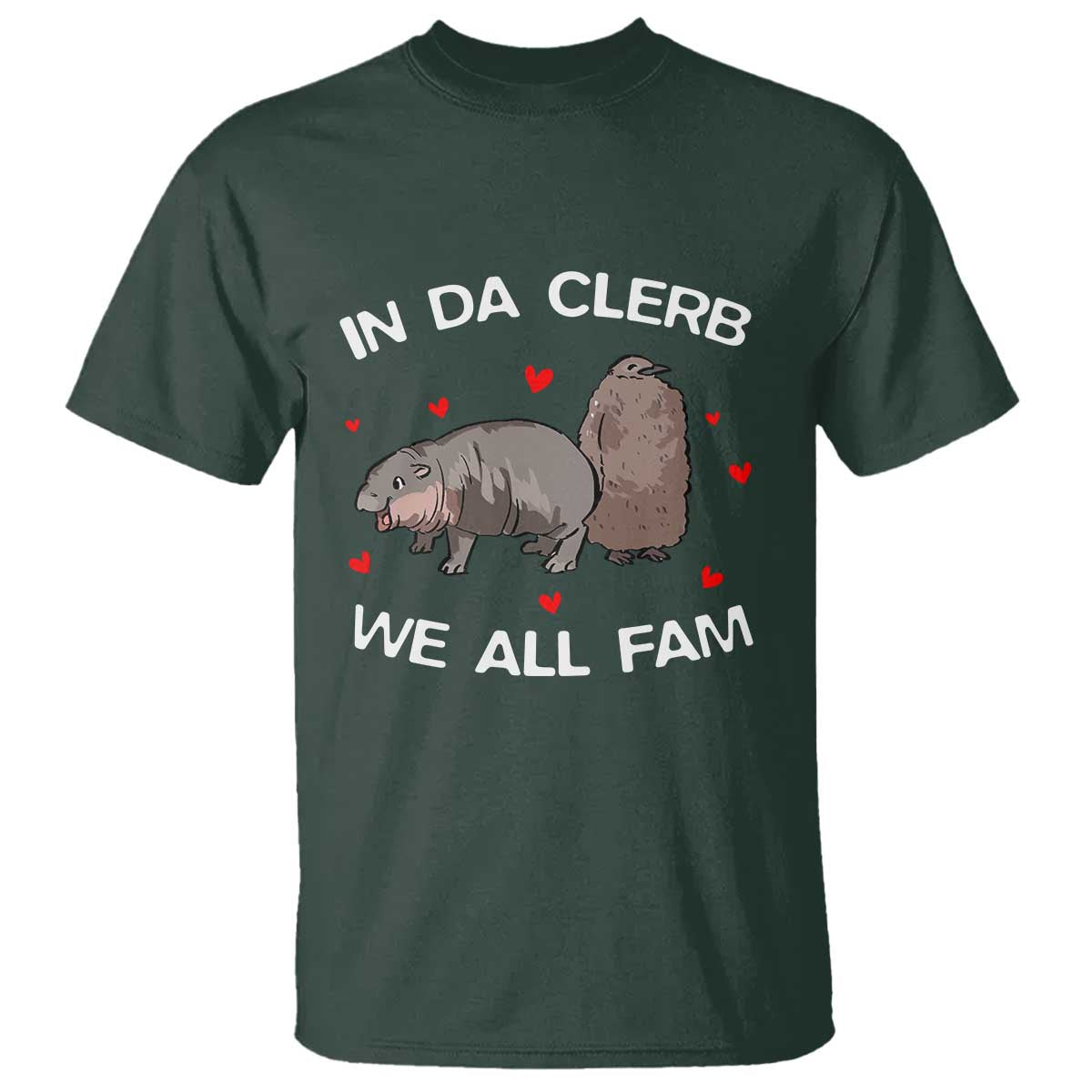 funny-moo-deng-pesto-penguin-t-shirt-in-da-clerb-we-all-fam-hearts