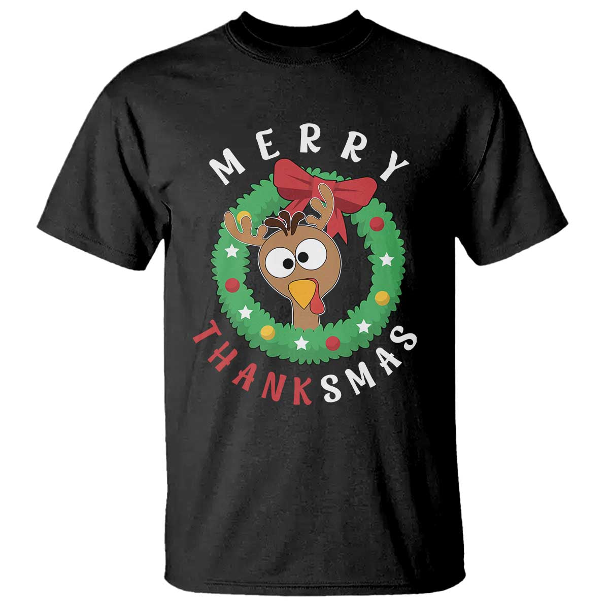 funny-thanksgiving-christmas-t-shirt-merry-thanksmas-turkey-reindeer-antler