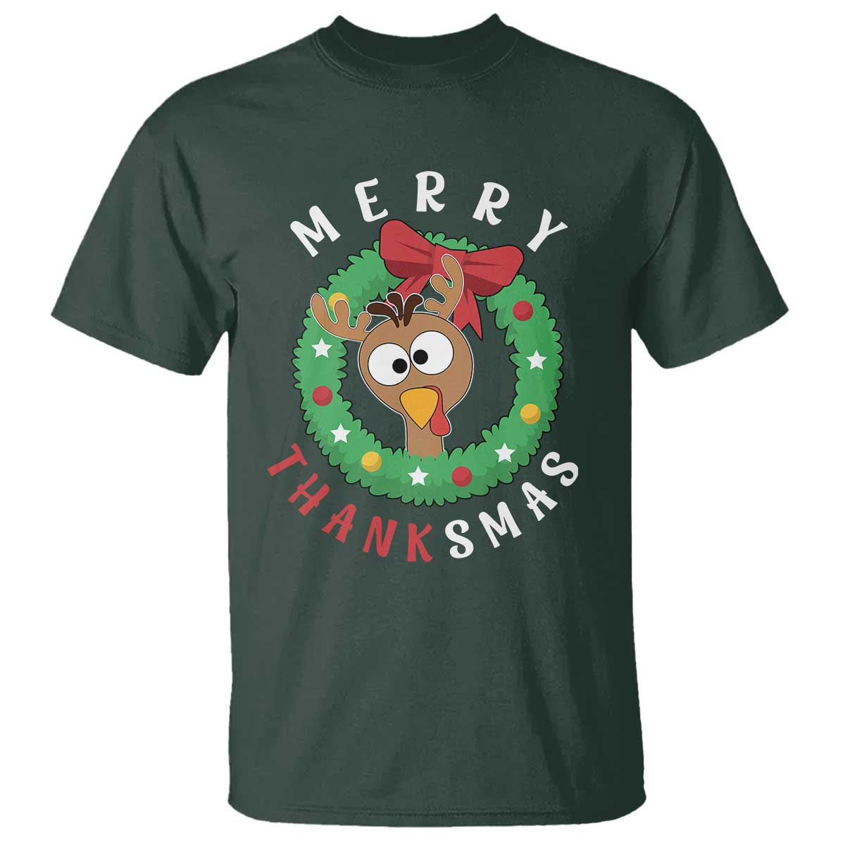 funny-thanksgiving-christmas-t-shirt-merry-thanksmas-turkey-reindeer-antler