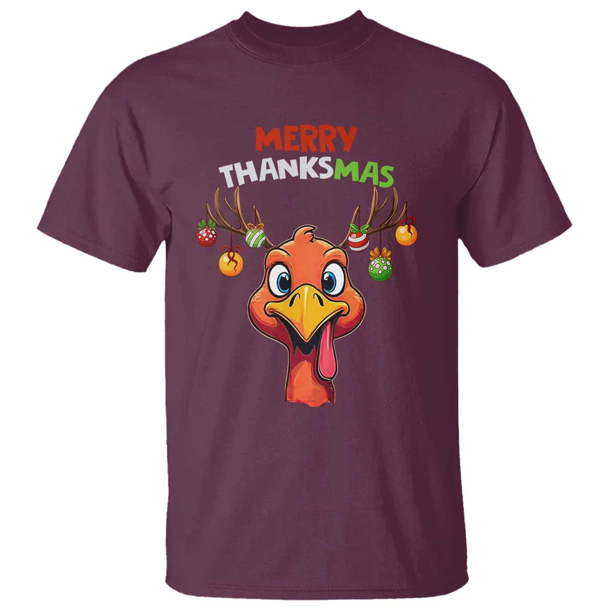 funny-christmas-thanksgiving-t-shirt-merry-thanksmas-turkey-reindeer-antler-baubles