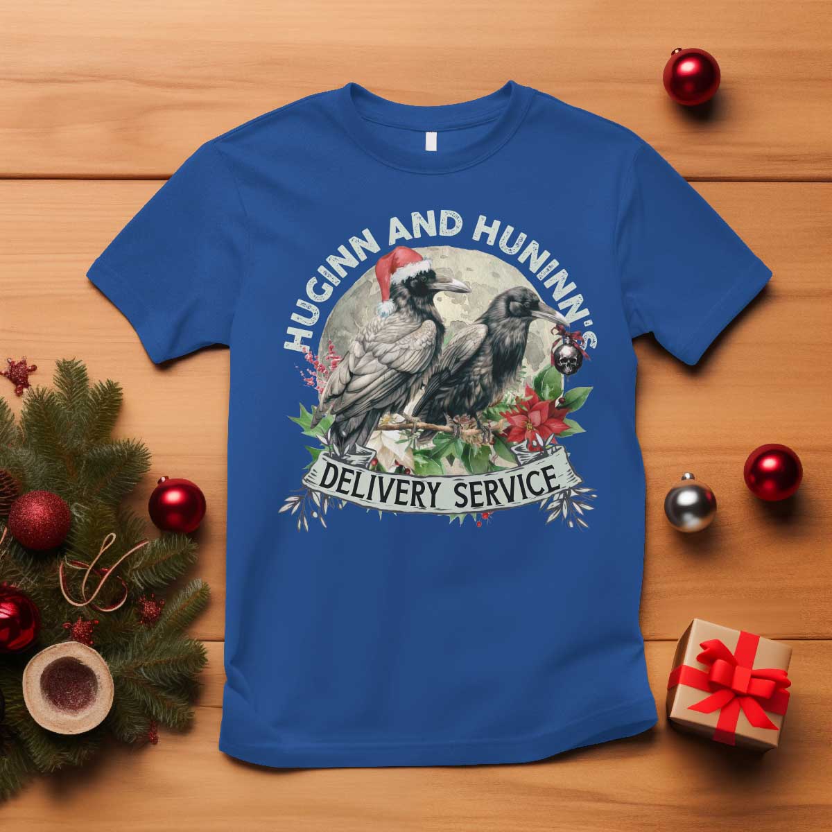 christmas-viking-t-shirt-huginn-and-hunninns-delivery-service-raven