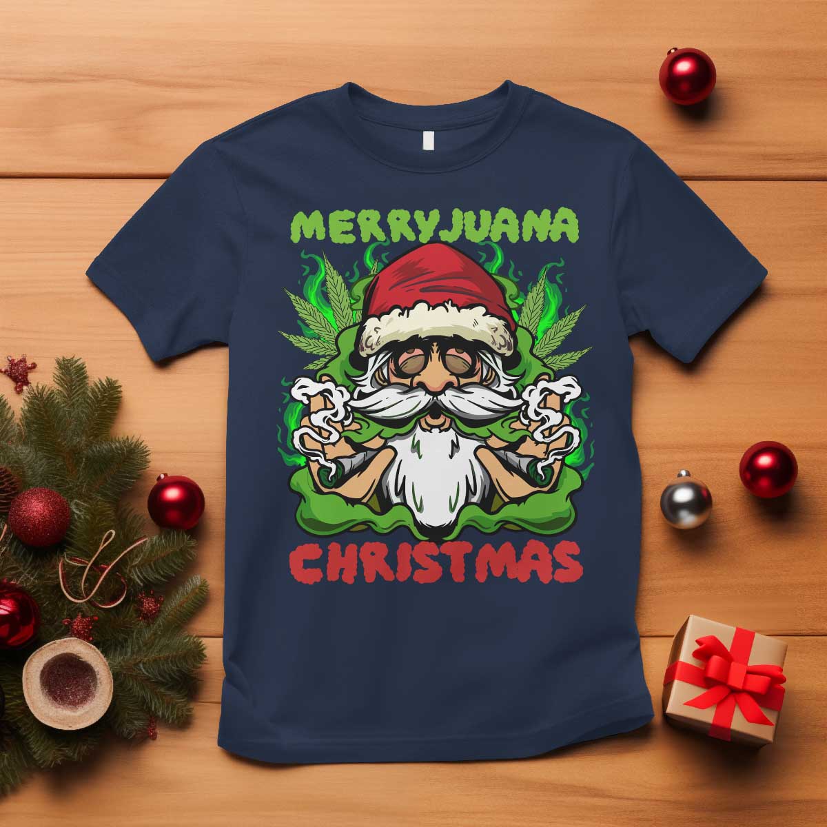 funny-weed-christmas-t-shirt-merry-juana-xmas-santa