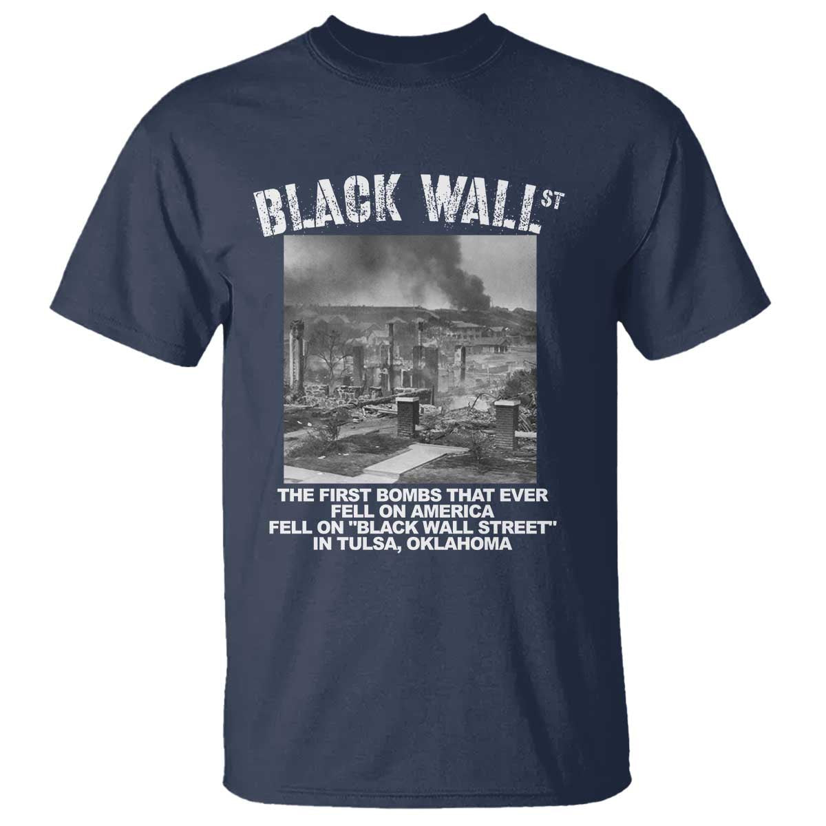black-wall-street-first-bombs-t-shirt-tulsa-oklahoma-black-history-month
