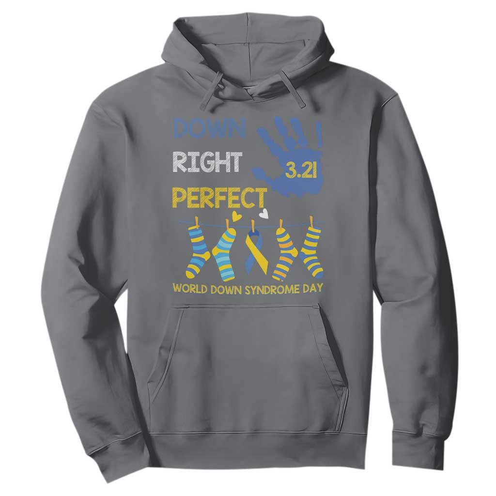 Down Right Perfect Hoodie March 21 World Down Syndrome Day Socks
