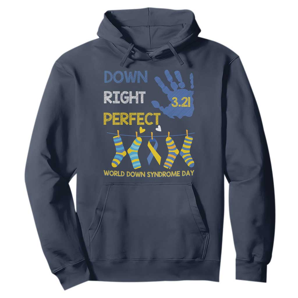 Down Right Perfect Hoodie March 21 World Down Syndrome Day Socks