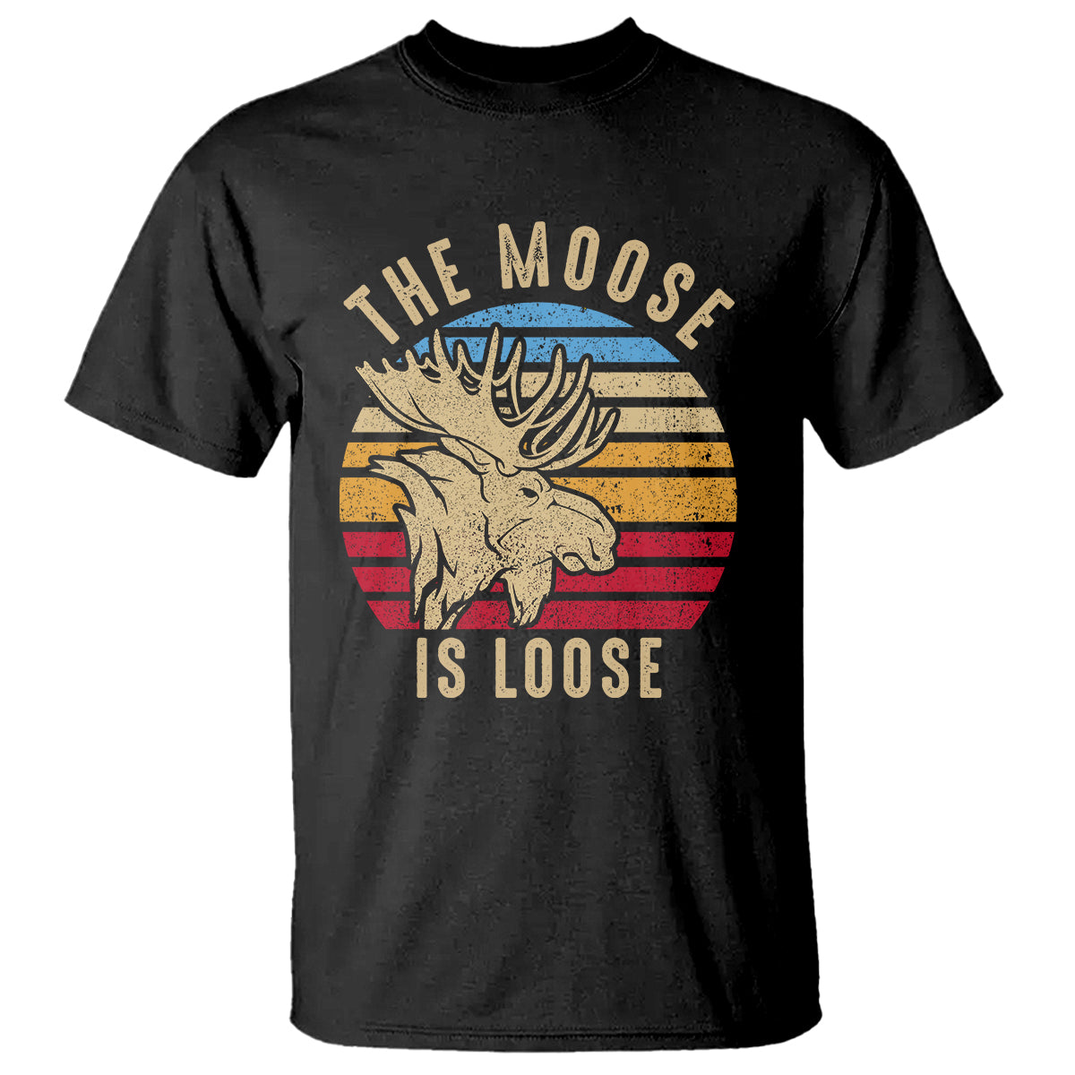 funny-moose-lover-t-shirt-the-moose-is-loose-retro-vintage
