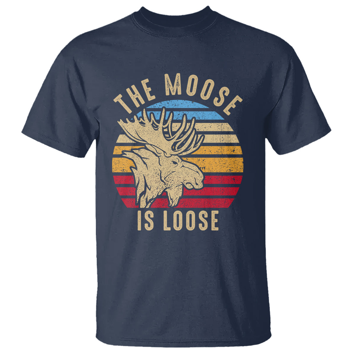 funny-moose-lover-t-shirt-the-moose-is-loose-retro-vintage