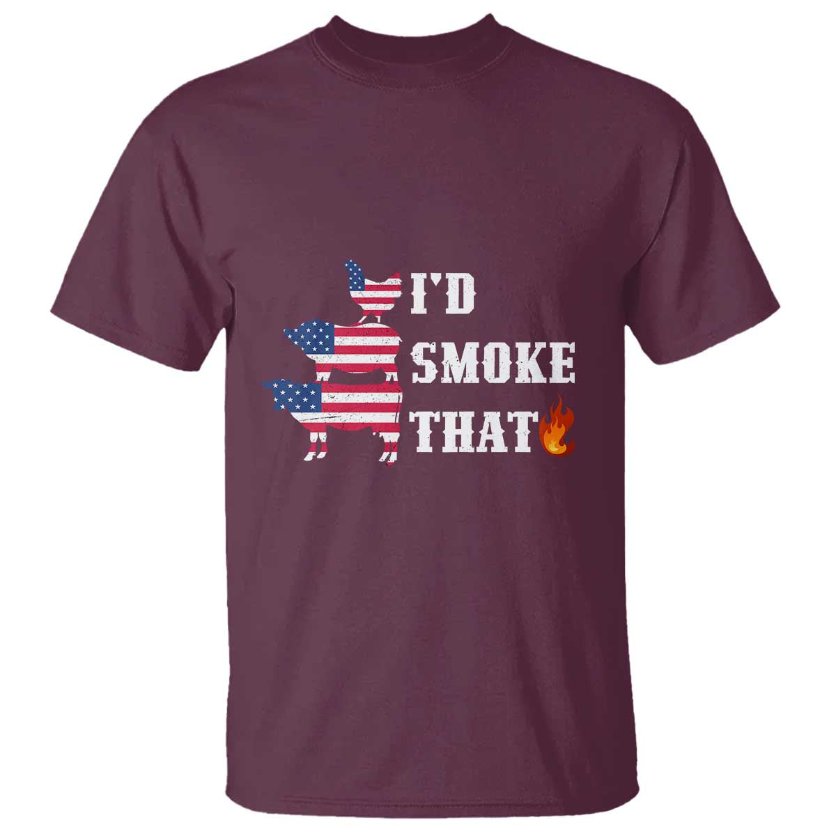 4th-of-july-bbq-t-shirt-id-smoke-that-barbecue-cook-pitmaster-grill-chef